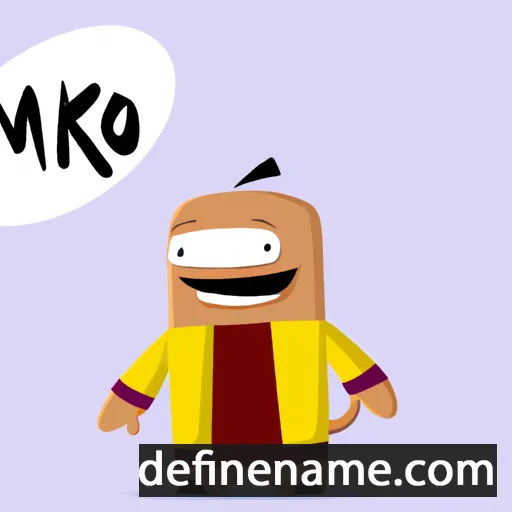 Makko cartoon