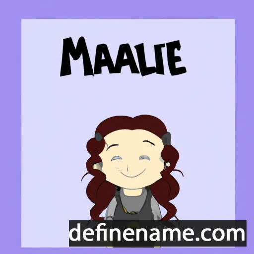 Malaine cartoon