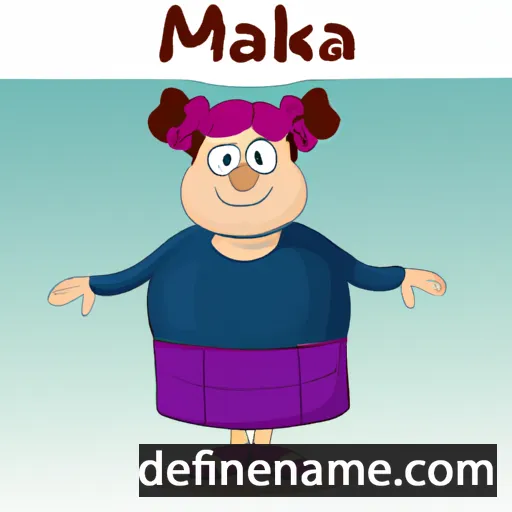 Malanka cartoon