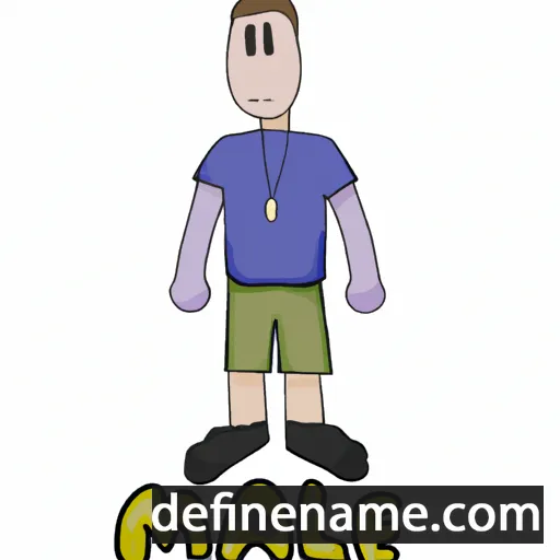 cartoon of the name Male