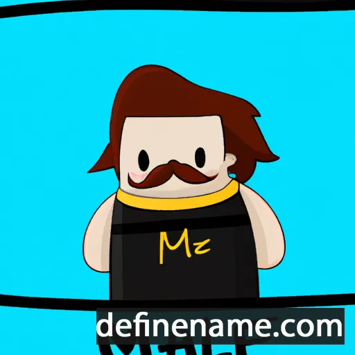 cartoon of the name Malee