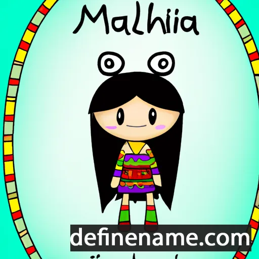 Malinalxochitl cartoon