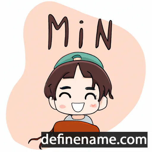 cartoon of the name Mận