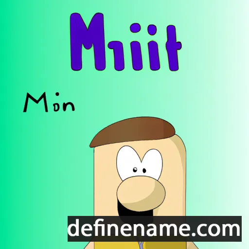 cartoon of the name Maltin