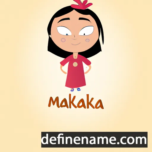 Malvika cartoon