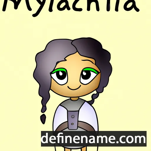 Malychia cartoon