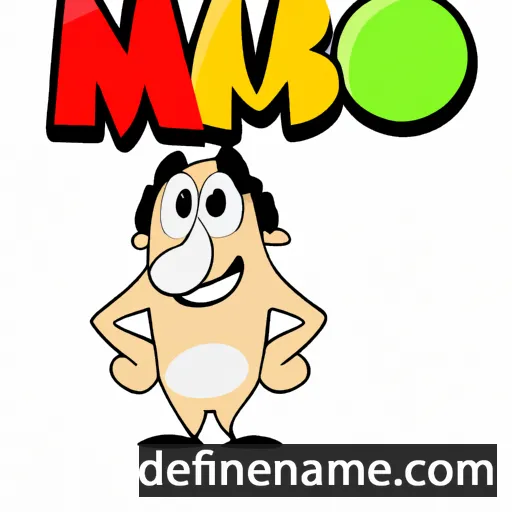 cartoon of the name Mambo