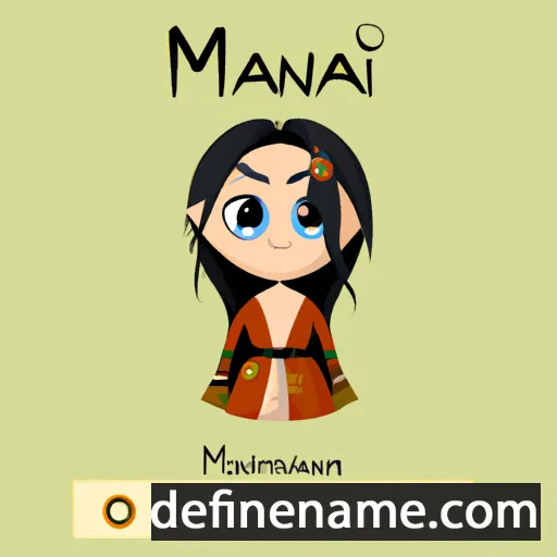 Mana'arii cartoon