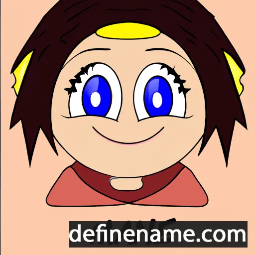 cartoon of the name Manae