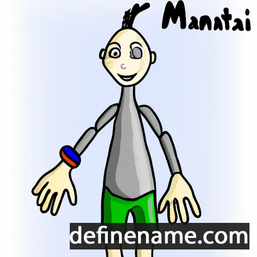 cartoon of the name Manatini