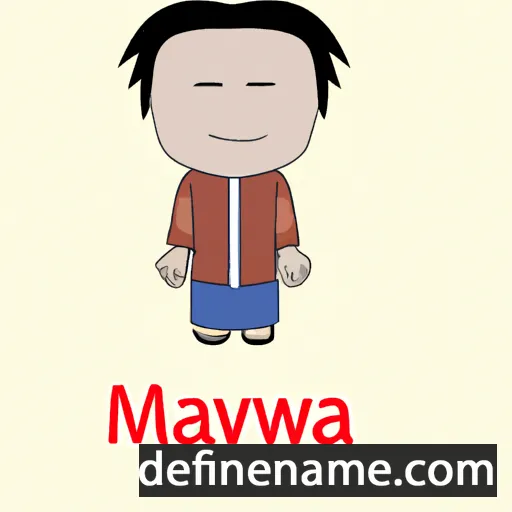 Manawa cartoon