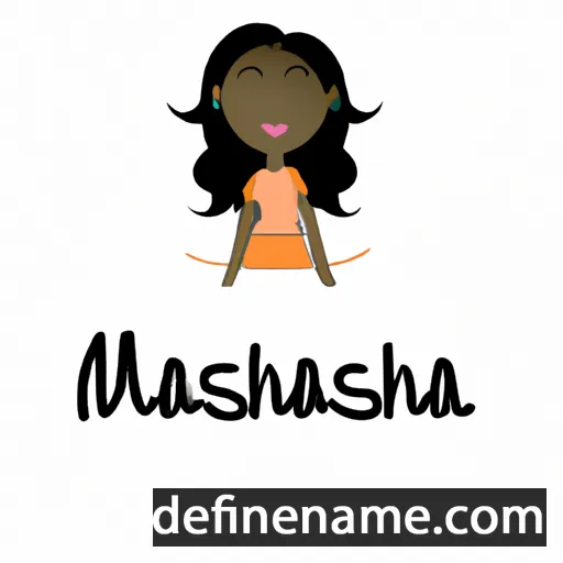 Maneisha cartoon