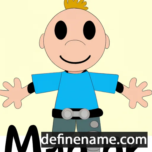 cartoon of the name Manne