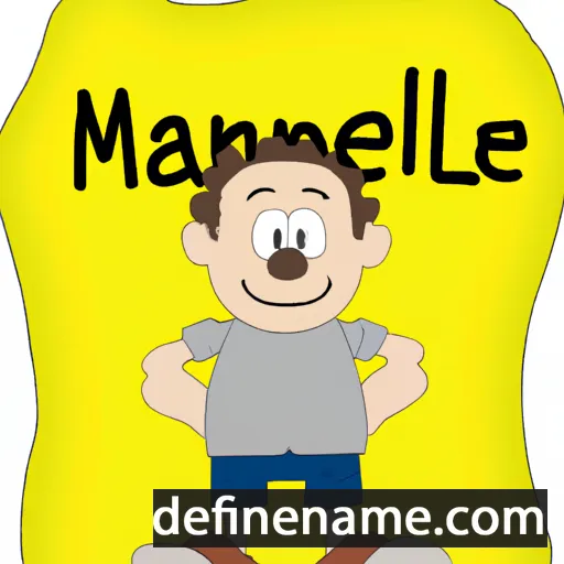 Manoele cartoon