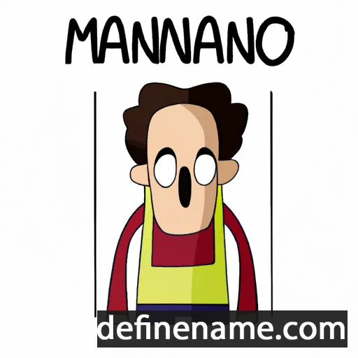 Manol cartoon