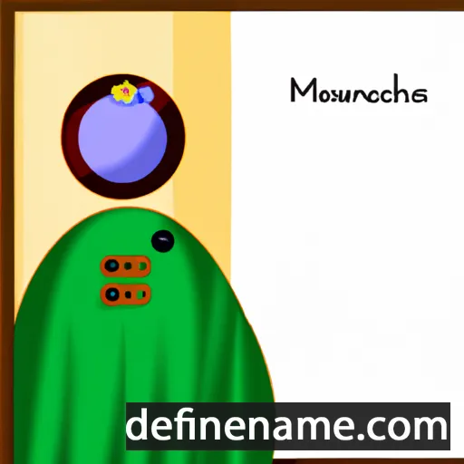 cartoon of the name Manoucheka