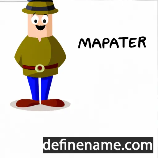 cartoon of the name Manparteet