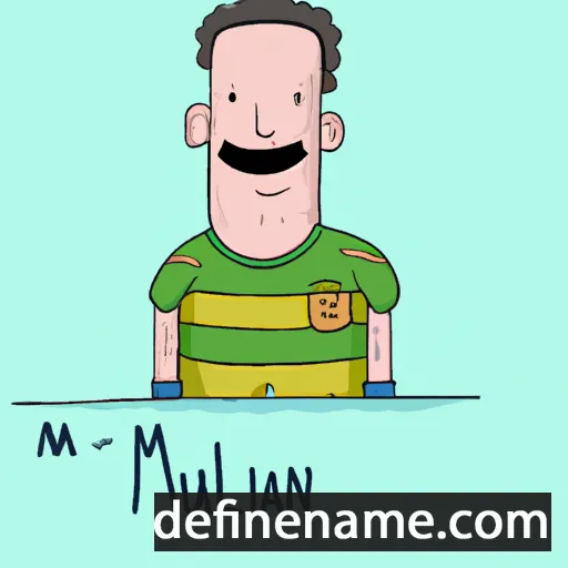 cartoon of the name Manuil