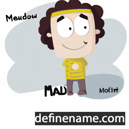 cartoon of the name Maouloud