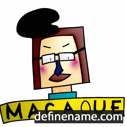 Maquieu cartoon