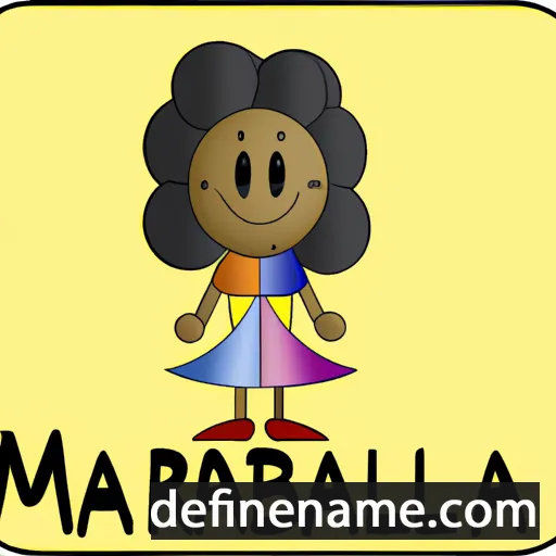 cartoon of the name Marabella