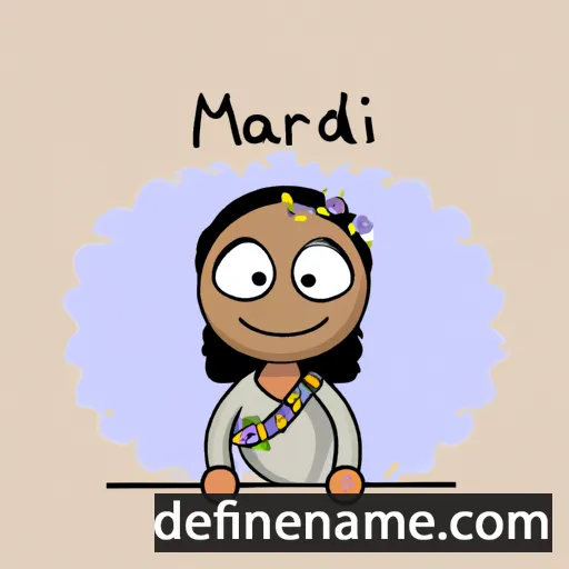 cartoon of the name Maradi