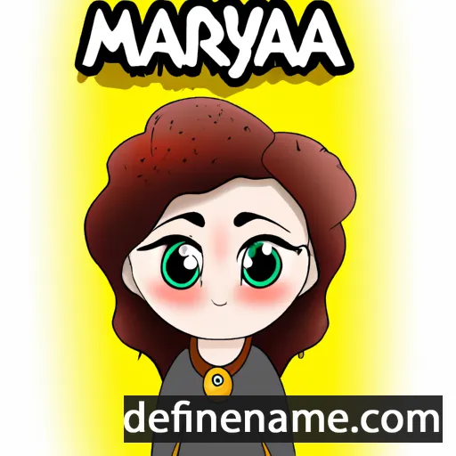 Marayam cartoon