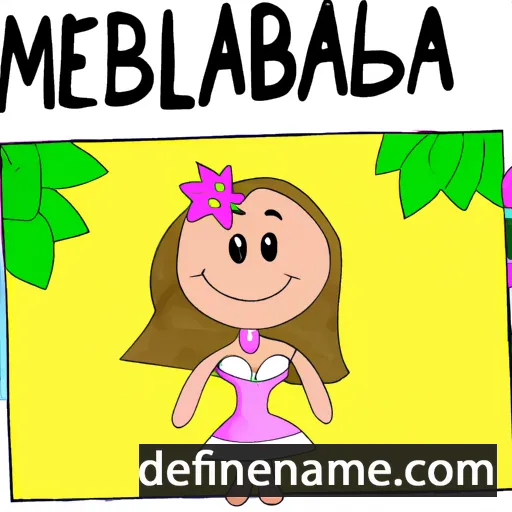 cartoon of the name Marbella