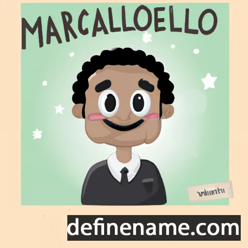 Marceliano cartoon