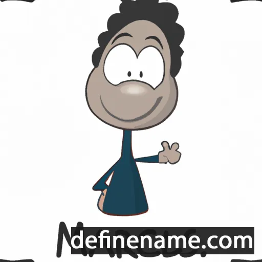 cartoon of the name Marcelis