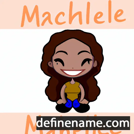 cartoon of the name Marchelle