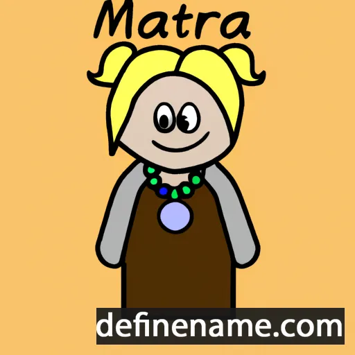 Märeta cartoon