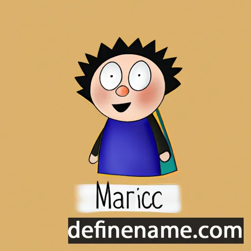 Marcià cartoon