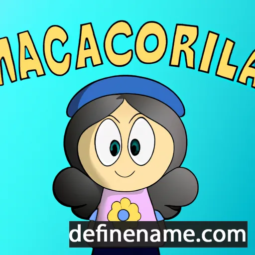 Marcolina cartoon