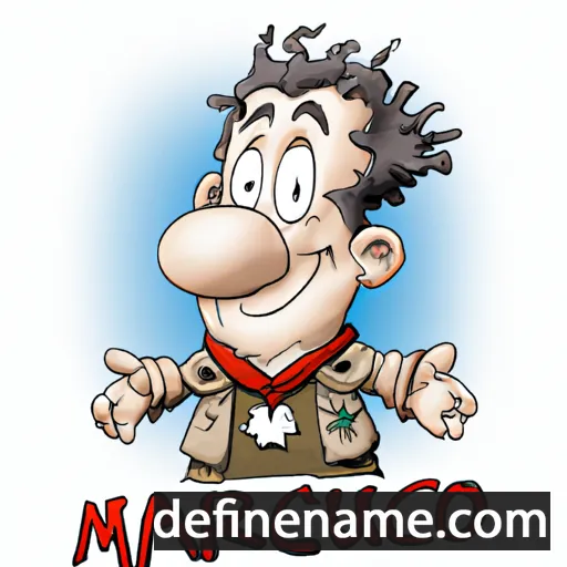 cartoon of the name Marcuccio