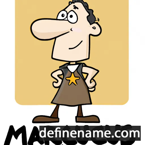 cartoon of the name Marculus