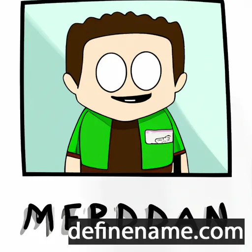 cartoon of the name Mardeen