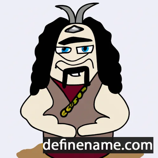 cartoon of the name Marduk-shapik-zeri