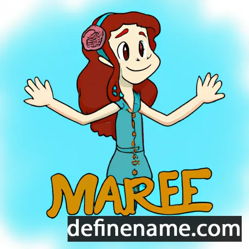 cartoon of the name Mare