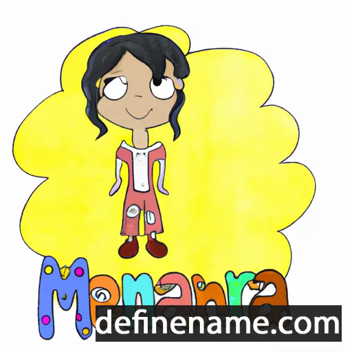 cartoon of the name Marenanna