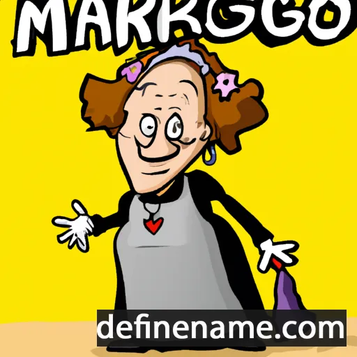 cartoon of the name Margodt