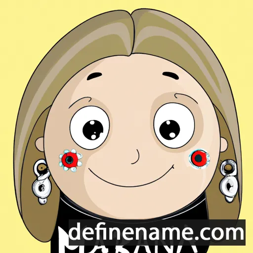 cartoon of the name Maríanna