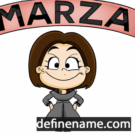 Mariagrazia cartoon