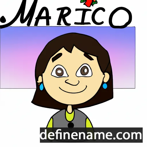 Mariajo cartoon