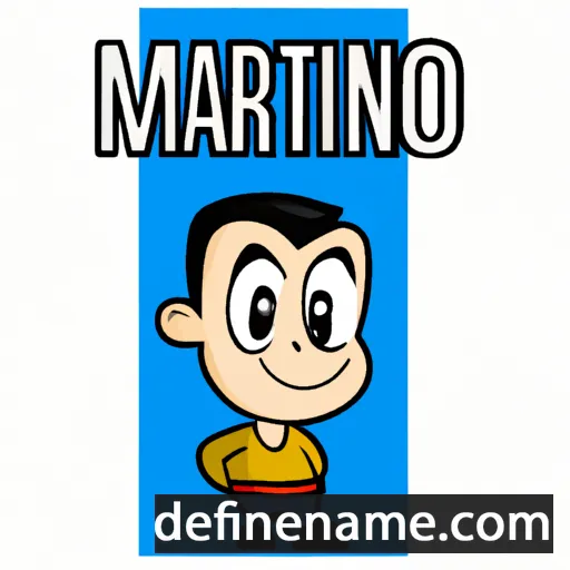 cartoon of the name Marianito