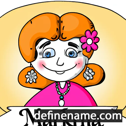 cartoon of the name Marianka