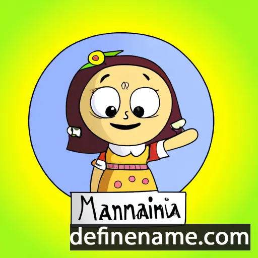 Mariannina cartoon