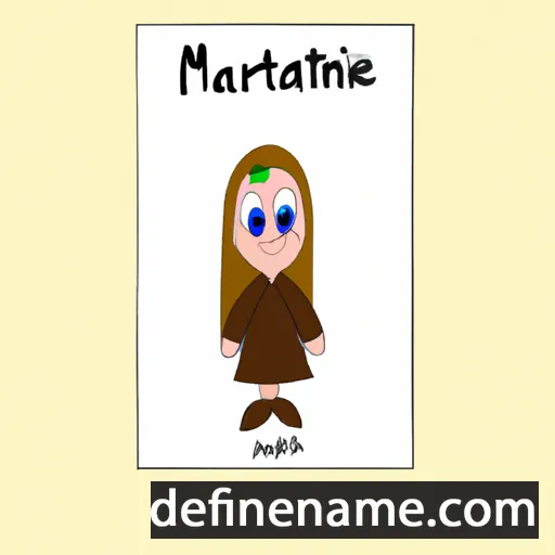 Marianthe cartoon