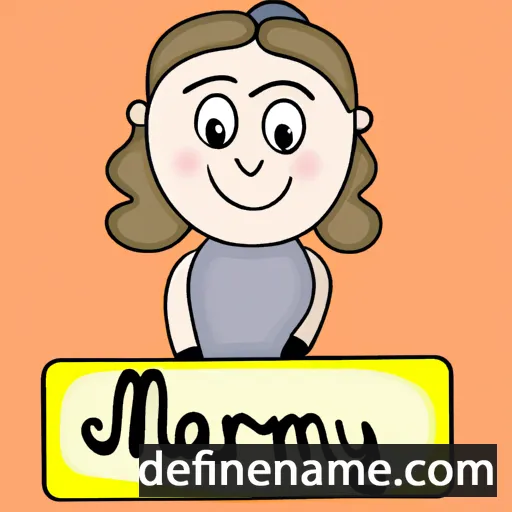 Mariany cartoon