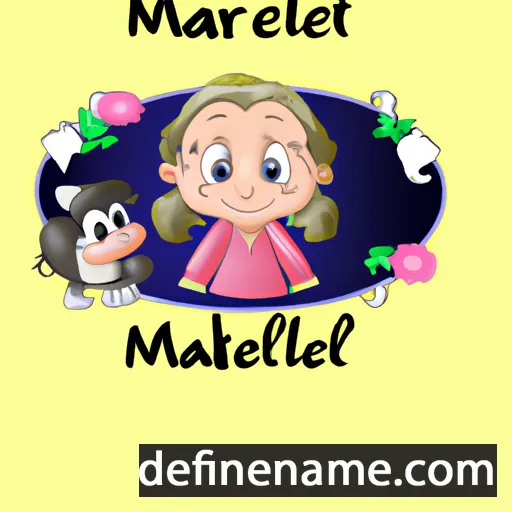 cartoon of the name Maribelle